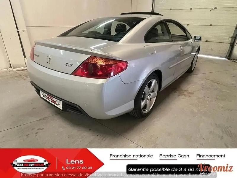 Occasion Peugeot 407 Coupe Griffe 205 ch (150 kW) 2007 Gris Coupé