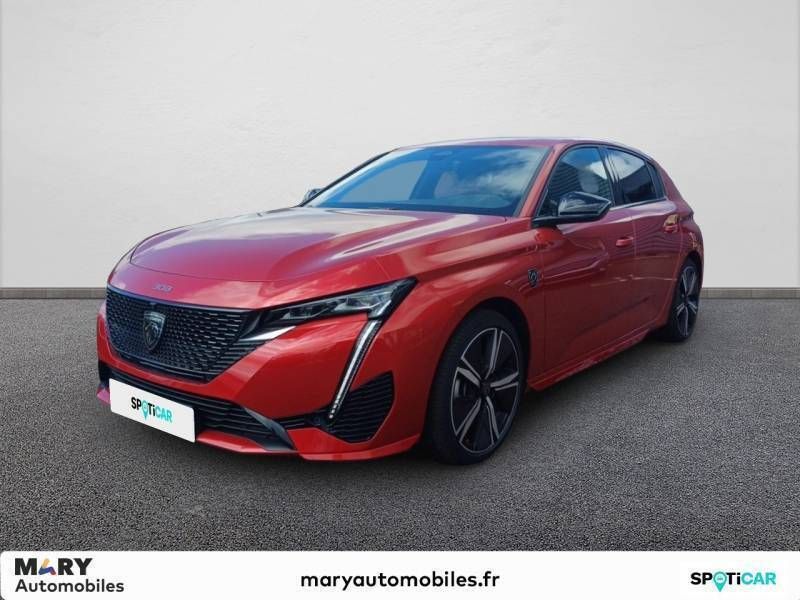 Rouge Utilisé 2023 Peugeot 308 GT Berline | 27 490 € (Prix cher) - Image 1/3