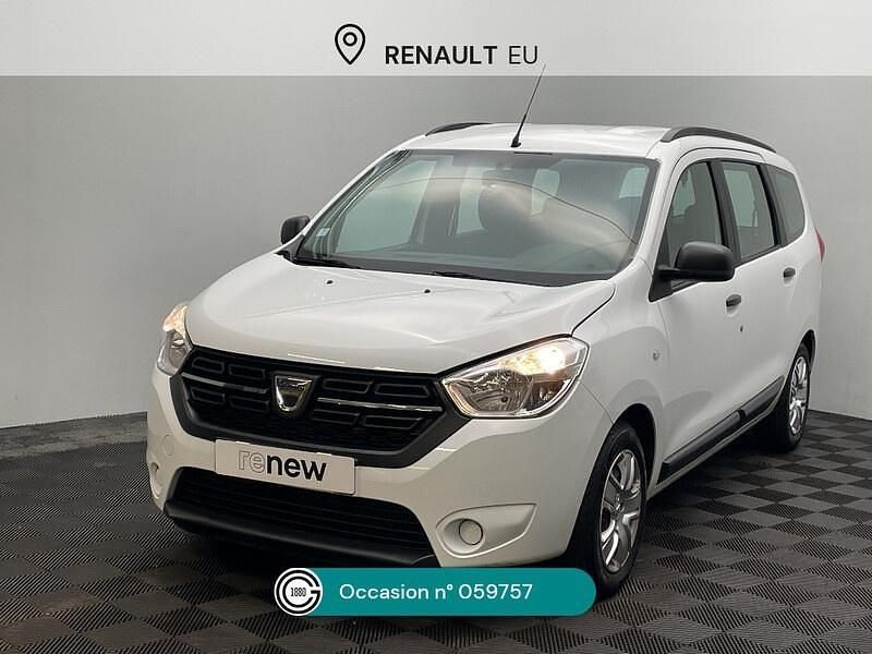 Blanc Utilisé 2019 Dacia Lodgy Essentiel Monospace | 12 990 € - Image 1/4