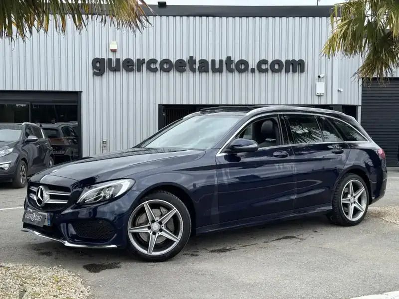 Bleu Utilisé 2017 Mercedes C180 Sportline Break | 19 990 € (Prix juste) - Image 1/4