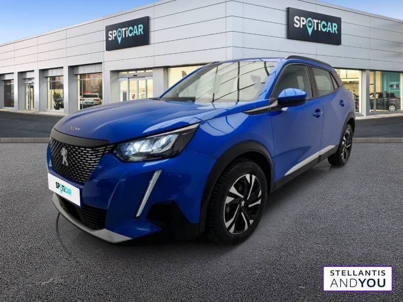 Bleu Utilisé 2020 Peugeot 2008 Allure SUV | 15 490 € (Prix juste) - Image 1/3