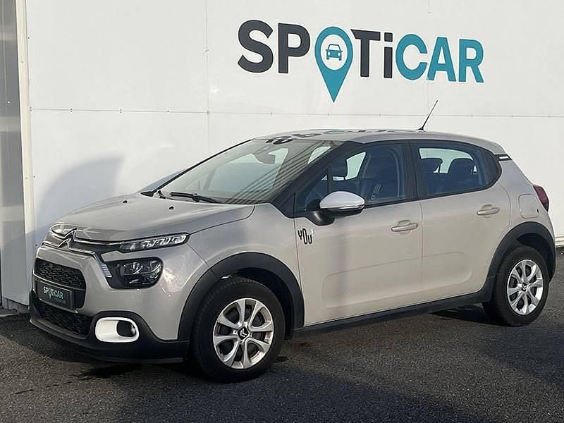 Beige Occasion 2022 Citroën C3 PureTech Citadine | 9 990 € (Bon prix) - Image 1/4