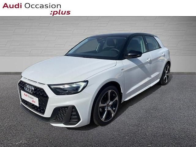 Blanc glacier métallisé noir mythe métallisé Nouvelle 2025 Audi A1 Sportback S-Line Citadine | 29 990 € (Prix juste) - Image 1/4