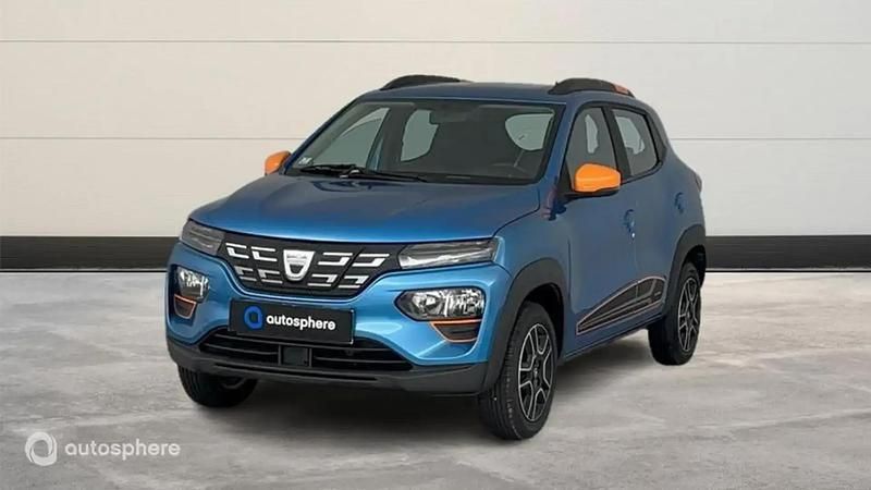 Bleu Occasion 2021 Dacia Spring Comfort Plus Citadine | 8 499 € (Prix juste) - Image 1/4