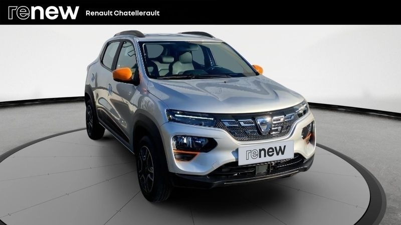 Gris Utilisé 2021 Dacia Spring Comfort Plus Citadine | 9 990 € (Prix juste) - Image 1/4