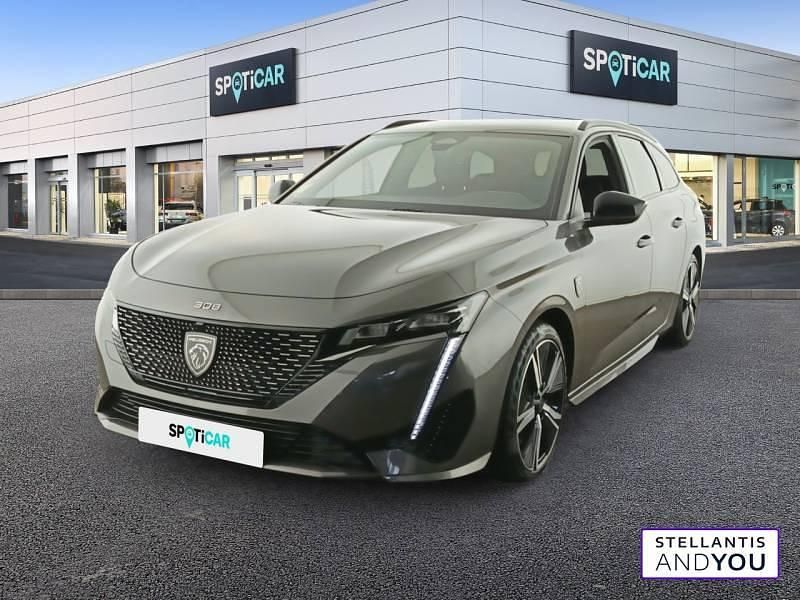 Gris Utilisé 2022 Peugeot 308 GT Break | 28 590 € (Prix cher) - Image 1/3