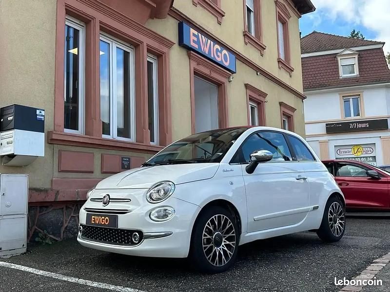 Blanc Utilisé 2021 Fiat 500C Dolcevita Cabriolet | 12 490 € (Prix juste) - Image 1/4