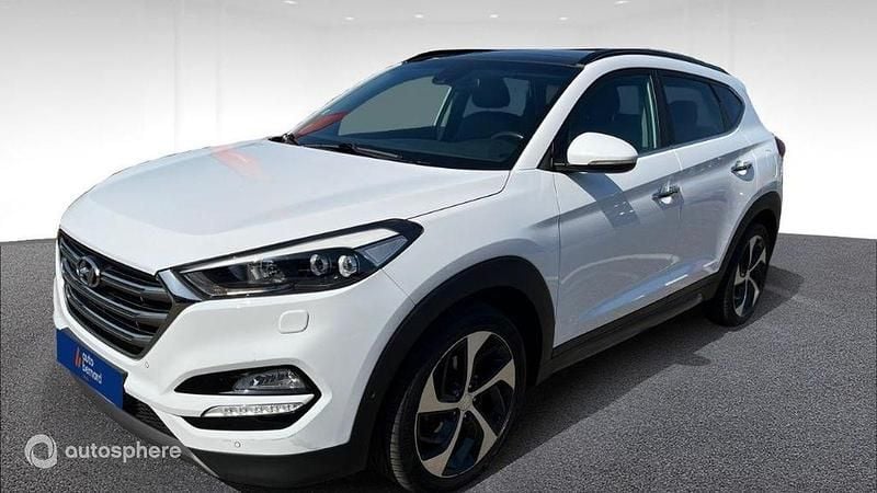 Blanc Utilisé 2016 Hyundai Tucson SUV | 17 989 € (Prix juste) - Image 1/4