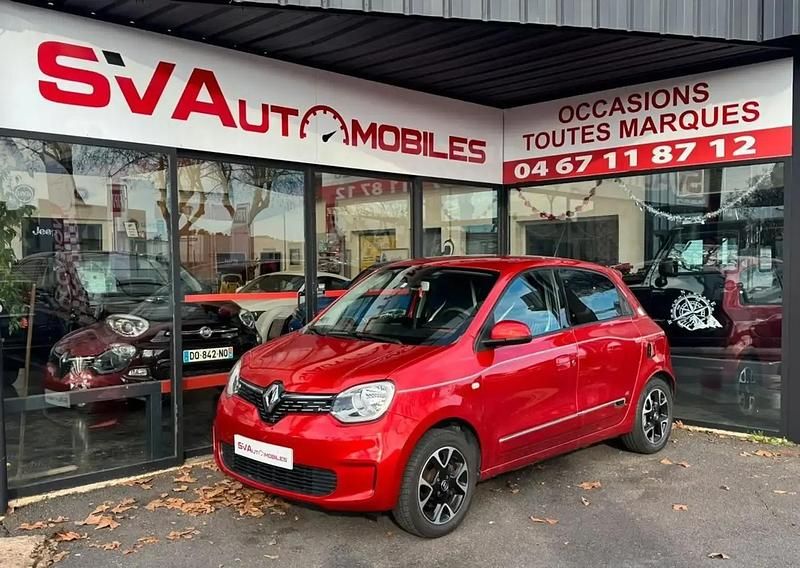 Rouge Occasion 2019 Renault Twingo Intens Citadine | 9 490 € (Prix juste) - Image 1/4