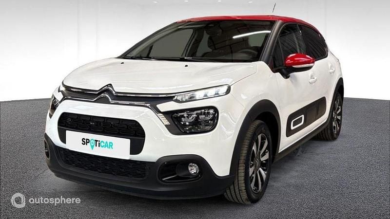 Blanc Utilisé 2023 Citroën C3 PureTech Berline | 12 490 € - Image 1/4