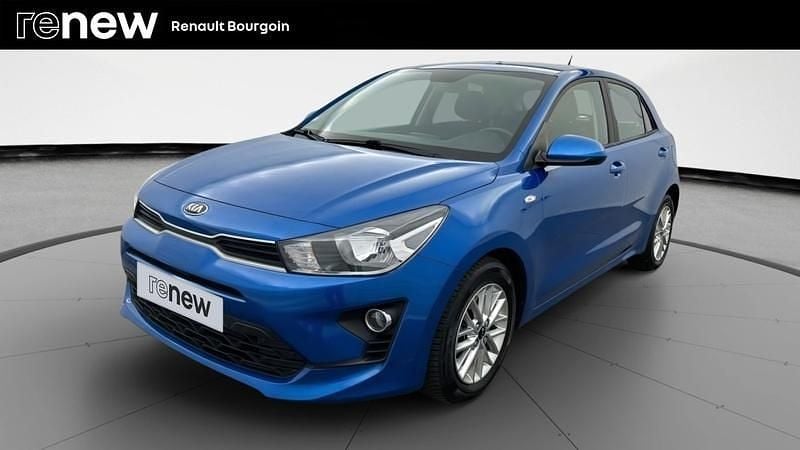 Bleu Utilisé 2021 Kia Rio Active Berline | 12 690 € (Prix juste) - Image 1/4