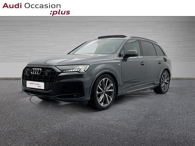 Gris daytona nacré Occasion 2021 Audi Q7 Competition SUV | 59 865 € (Bon prix) - Image 1/4