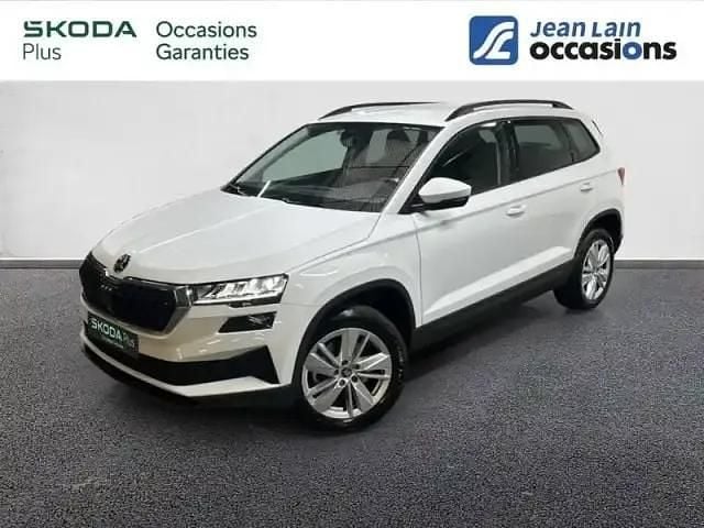 Blanc lune Utilisé 2025 Skoda Karoq SUV | 32 990 € (Bon prix) - Image 1/4