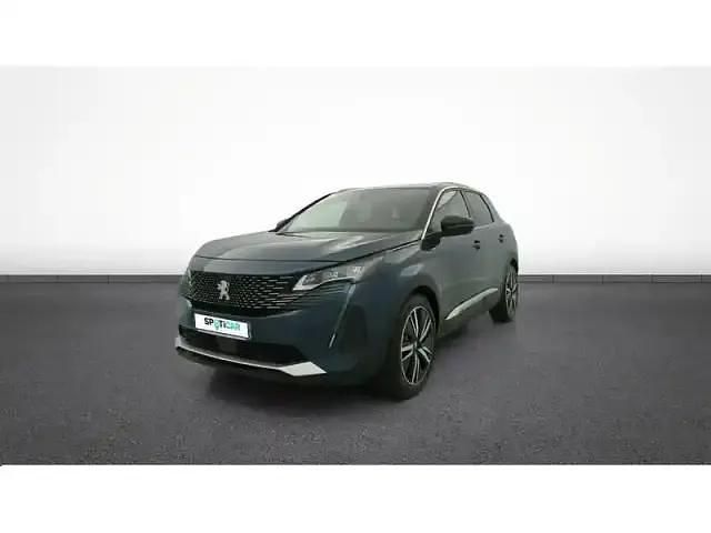 Bleu Utilisé 2021 Peugeot 3008 | 24 489 € - Image 1/4