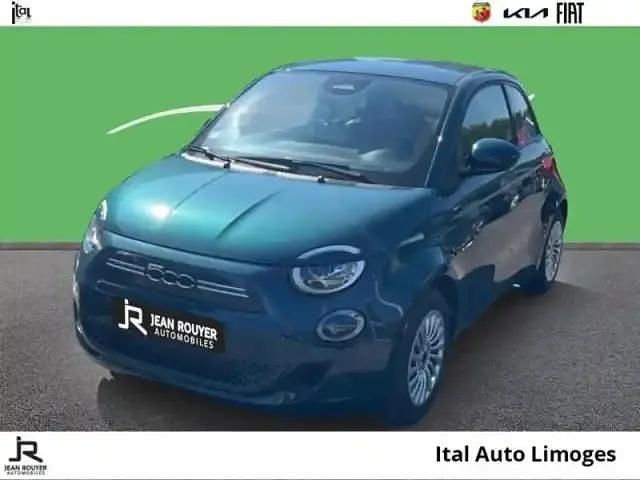 Ocean green métal Utilisé 2023 Fiat 500e Citadine | 15 990 € (Prix assez cher) - Image 1/4