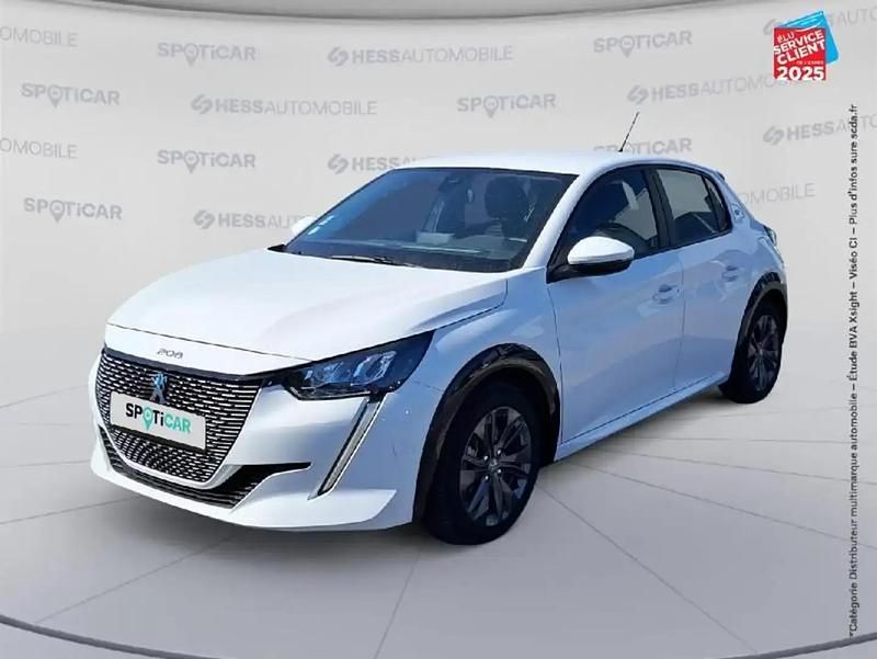 Blanc Utilisé 2021 Peugeot e-208 Style Citadine | 12 799 € (Super prix) - Image 1/4