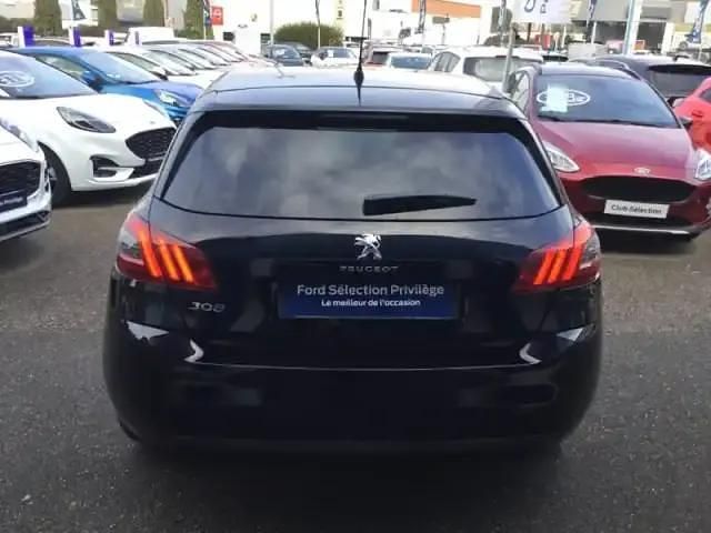Occasion Peugeot 308 Allure 130 ch (95 kW) 2019 Noir perla nera Berline