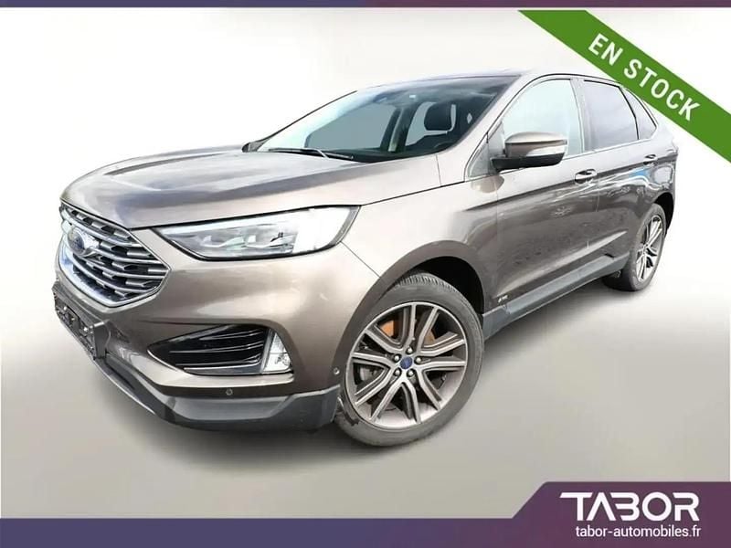 Gris Utilisé 2018 Ford Edge Titanium SUV | 24 488 € - Image 1/4