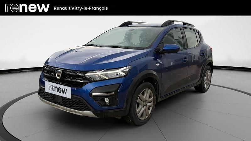 Bleu Occasion 2022 Dacia Sandero Comfort Citadine | 15 590 € (Prix assez cher) - Image 1/4