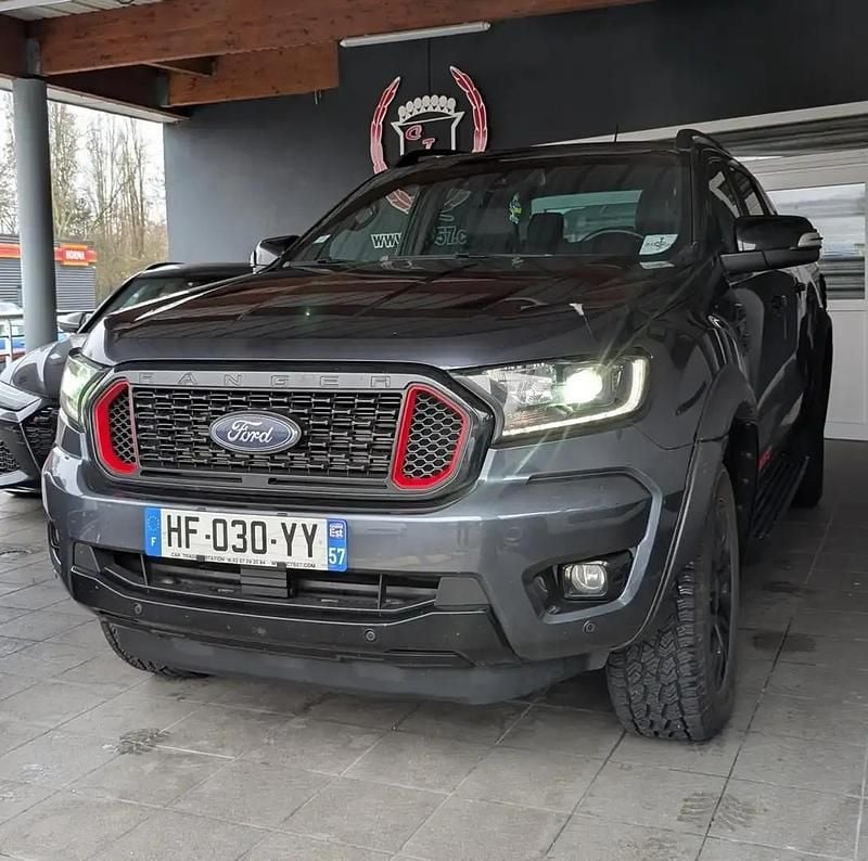 Occasion Ford Ranger 218 ch (160 kW) 2020 Gris Pick-up