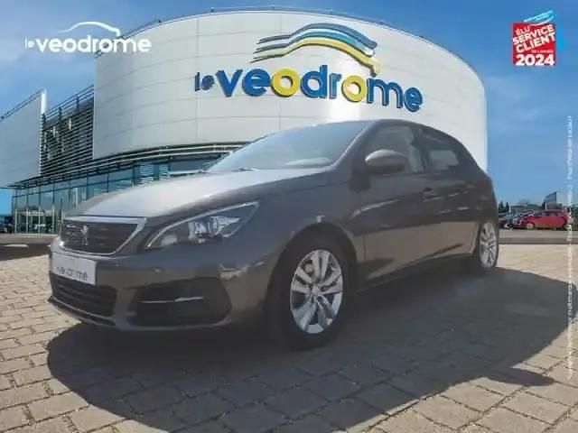 Gris Utilisé 2019 Peugeot 308 Allure Berline | 11 999 € (Bon prix) - Image 1/4