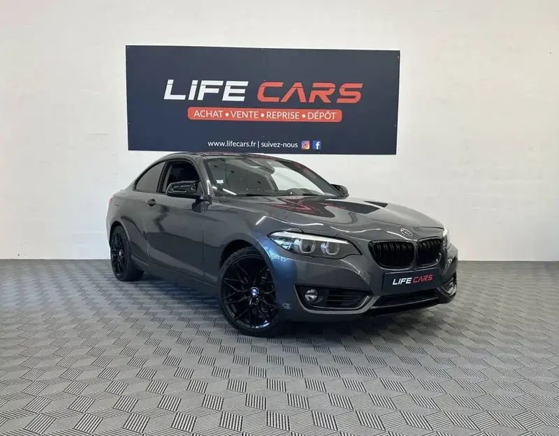Gris Utilisé 2017 BMW 218 Coupé | 19 990 € (Prix juste) - Image 1/4