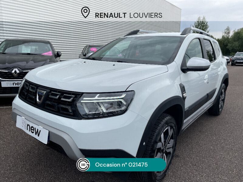 Blanc Utilisé 2022 Dacia Duster Prestige SUV | 18 490 € (Prix juste) - Image 1/4