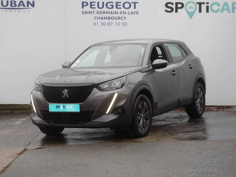 Gris Utilisé 2021 Peugeot 2008 Business-Line SUV | 13 990 € (Bon prix) - Image 1/3