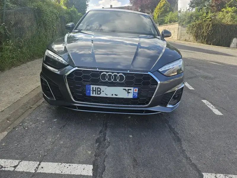 Gris Utilisé 2020 Audi A5 Sportback S-Line Berline | 26 900 € - Image 1/4