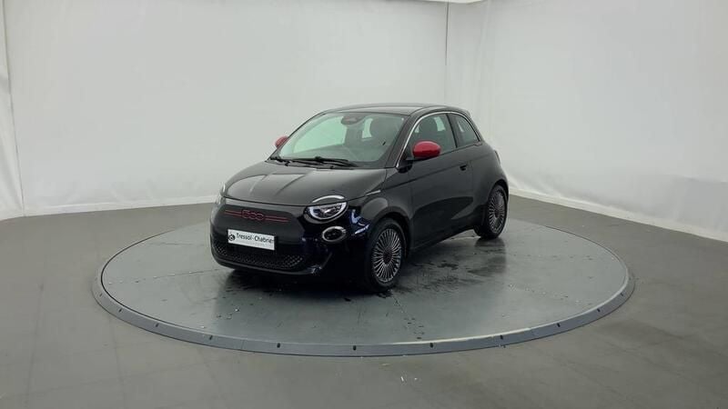 Noir Utilisé 2022 Fiat 500e Red Berline | 12 472 € (Bon prix) - Image 1/3