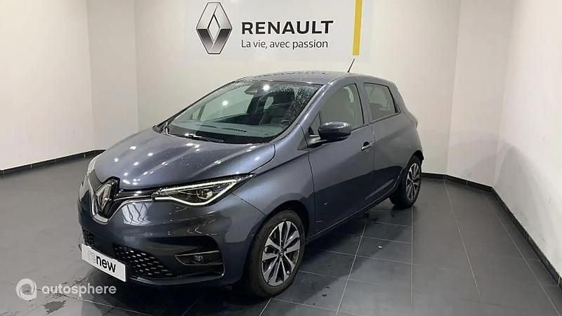 Violet Utilisé 2021 Renault Zoe Intens Citadine | 12 299 € (Prix juste) - Image 1/4