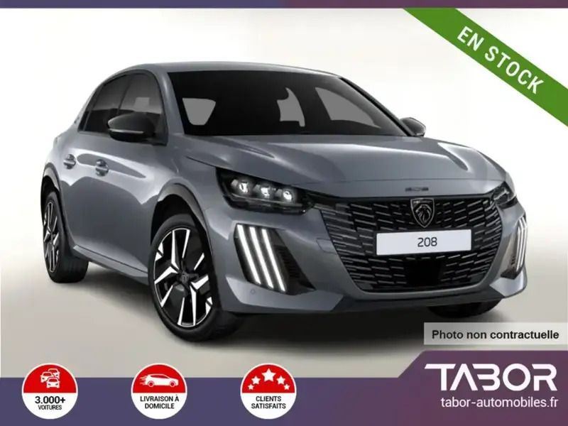 Gris Nouvelle 2025 Peugeot 208 GT Citadine | 24 839 € (Prix juste) - Image 1/4