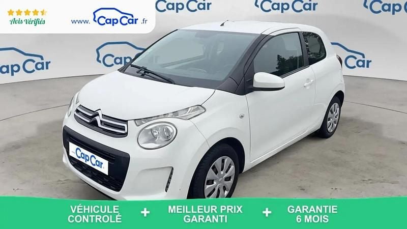 Blanc Utilisé 2017 Citroën C1 Feel Citadine | 6 490 € (Bon prix) - Image 1/4