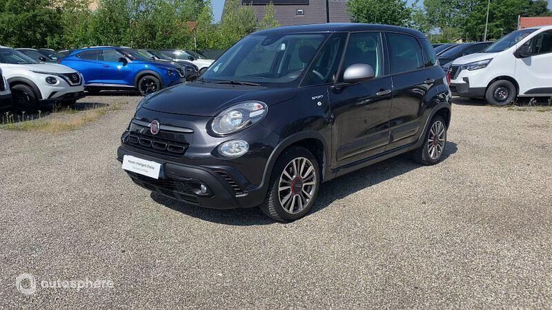 Gris Utilisé 2020 Fiat 500L Urban Monospace | 10 799 € (Prix juste) - Image 1/4