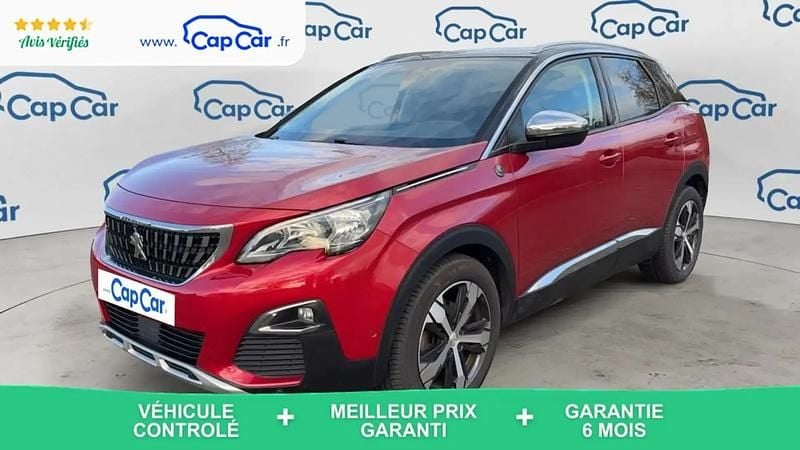 Rouge Utilisé 2018 Peugeot 3008 Crossway SUV | 15 990 € (Super prix) - Image 1/4