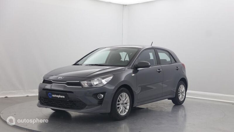 Gris Utilisé 2020 Kia Rio Active Berline | 13 999 € (Prix juste) - Image 1/4