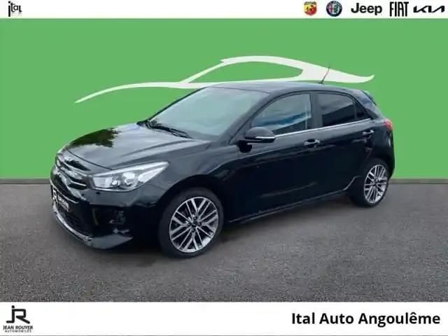 Noir Utilisé 2022 Kia Rio GT-Line Berline | 18 990 € (Bon prix) - Image 1/4