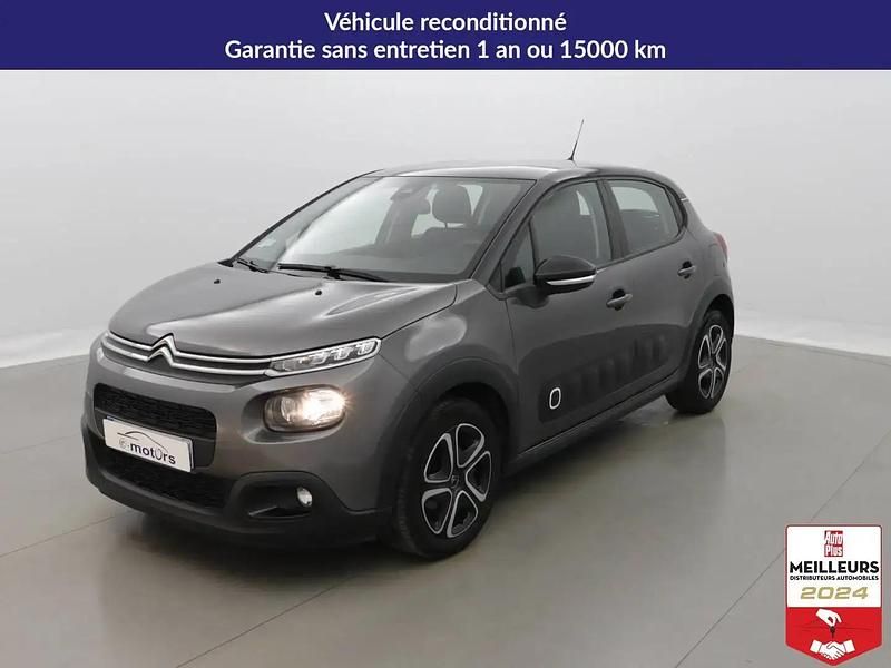 Gris Occasion 2020 Citroën C3 PureTech Berline | 10 400 € (Prix juste) - Image 1/4