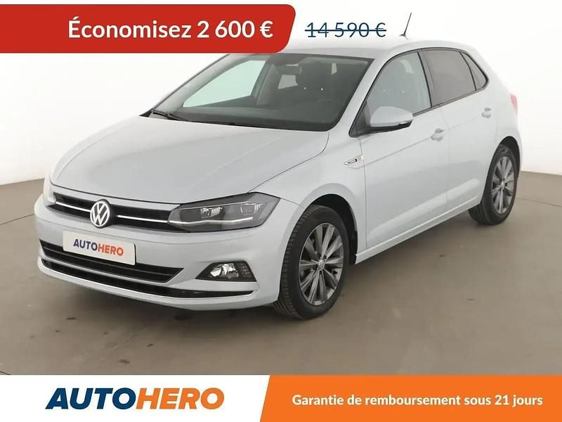 Blanc Utilisé 2019 VW Polo Citadine | 11 990 € (Bon prix) - Image 1/2