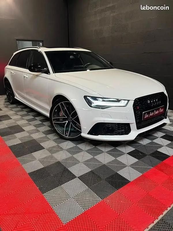 Blanc Utilisé 2016 Audi RS6 Break | 65 900 € (Prix juste) - Image 1/4