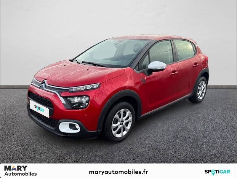 Gris Utilisé 2023 Citroën C3 PureTech Citadine | 12 490 € (Prix juste) - Image 1/3