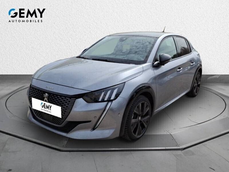 Gris Utilisé 2022 Peugeot 208 GT Citadine | 16 390 € (Prix juste) - Image 1/4