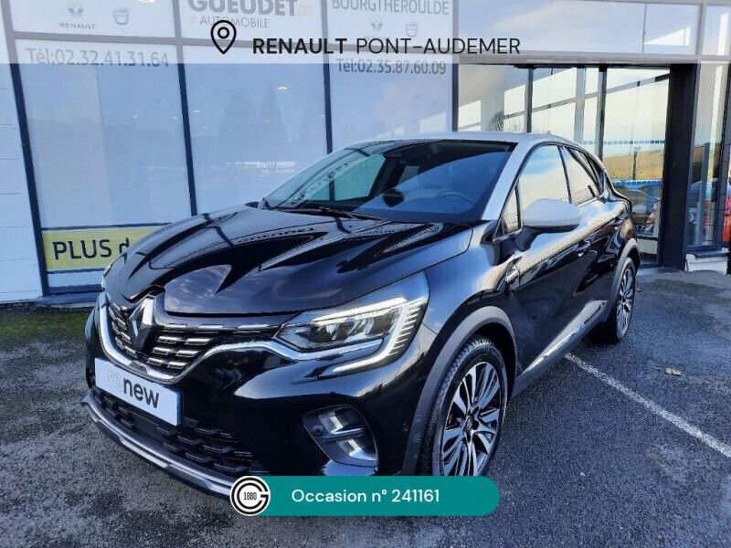 Noir Occasion 2020 Renault Captur Initiale Paris SUV | 21 999 € (Prix cher) - Image 1/4