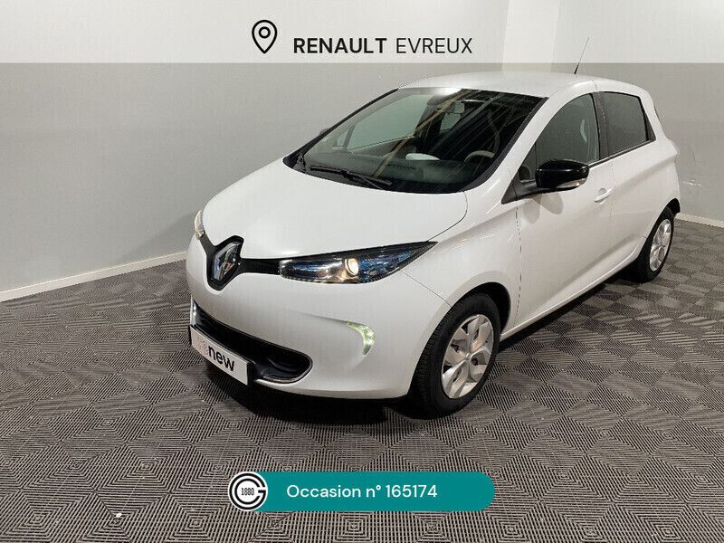 Blanc Utilisé 2016 Renault Zoe Life Citadine | 5 960 € (Prix juste) - Image 1/4