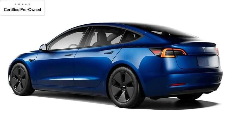 Bleu Utilisé 2021 Tesla Model 3 Berline | 26 300 € (Prix juste) - Image 1/4