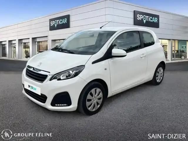 Blanc Utilisé 2020 Peugeot 108 Active Citadine | 9 990 € (Prix juste) - Image 1/4