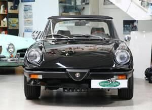 Noir Occasion 1989 Alfa Romeo Spider Cabriolet | 16 950 € - Image 1/4
