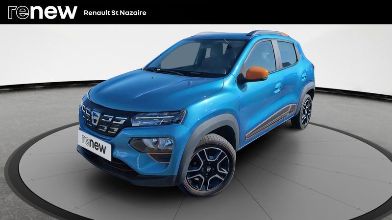 Bleu Utilisé 2021 Dacia Spring Comfort Plus Citadine | 8 990 € (Prix juste) - Image 1/4