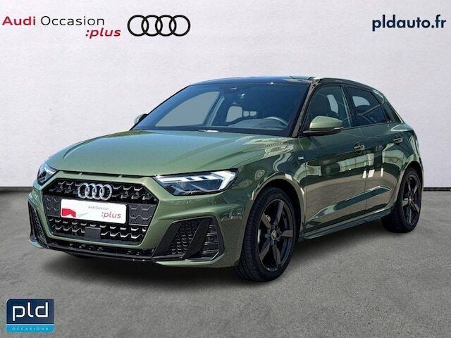 Vert district métallisé noir mythe métallisé Utilisé 2025 Audi A1 Sportback S-Line Citadine | 30 990 € (Prix cher) - Image 1/4