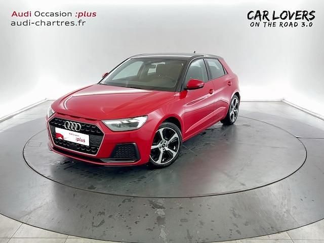 Rouge misano nacré Occasion 2021 Audi A1 Sportback Advanced Plus Citadine | 19 800 € (Prix juste) - Image 1/4